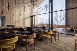 Private dining interior at Restaurant 8 in Arcora Boutique Hotel & Villas